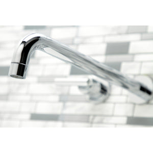 Manhattan KS8041CML Two-Handle 3-Hole Wall Mount Roman Tub Faucet, Polished Chrome