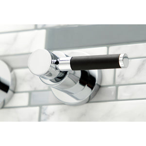 Kaiser KS8041DKL Two-Handle 3-Hole Wall Mount Roman Tub Faucet, Polished Chrome