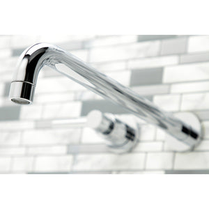 Concord KS8041DL Two-Handle 3-Hole Wall Mount Roman Tub Faucet, Polished Chrome