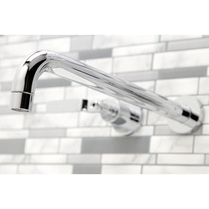 Whitaker KS8041KL Two-Handle 3-Hole Wall Mount Roman Tub Faucet, Polished Chrome