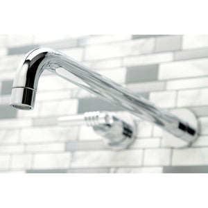 Milano KS8041ML Two-Handle 3-Hole Wall Mount Roman Tub Faucet, Polished Chrome
