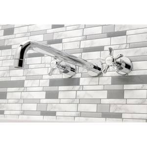 Hamilton KS8041NX Two-Handle 3-Hole Wall Mount Roman Tub Faucet, Polished Chrome
