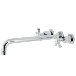 Hamilton KS8041NX Two-Handle 3-Hole Wall Mount Roman Tub Faucet, Polished Chrome