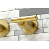 Manhattan KS8047CML Two-Handle 3-Hole Wall Mount Roman Tub Faucet, Brushed Brass