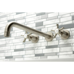 Hamilton KS8048NX Two-Handle 3-Hole Wall Mount Roman Tub Faucet, Brushed Nickel