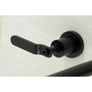 Whitaker KS8050KL Two-Handle 3-Hole Wall Mount Roman Tub Faucet, Matte Black