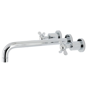 Essex KS8051BEX Two-Handle 3-Hole Wall Mount Roman Tub Faucet, Polished Chrome