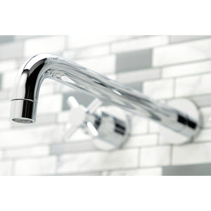 Concord KS8051DX Two-Handle 3-Hole Wall Mount Roman Tub Faucet, Polished Chrome