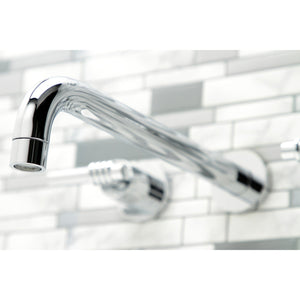 Milano KS8051ML Two-Handle 3-Hole Wall Mount Roman Tub Faucet, Polished Chrome