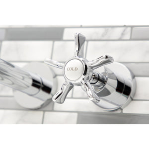 Hamilton KS8051NX Two-Handle 3-Hole Wall Mount Roman Tub Faucet, Polished Chrome