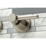 Concord KS8058DL Two-Handle 3-Hole Wall Mount Roman Tub Faucet, Brushed Nickel