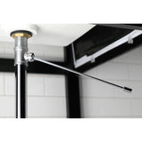 Concord KS8101 Brass Pop-Up Bathroom Sink Drain without Overflow, 22 Gauge, Polished Chrome