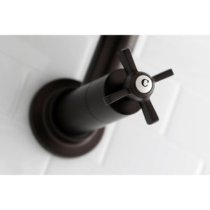 Millennium KS8105ZX Two-Handle 1-Hole Wall Mount Pot Filler, Oil Rubbed Bronze