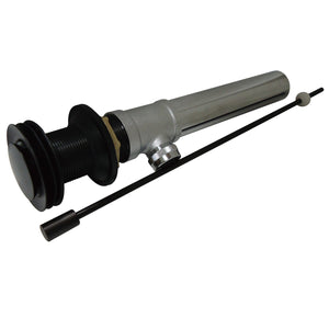 Concord KS8105 Brass Pop-Up Bathroom Sink Drain without Overflow, 22 Gauge, Oil Rubbed Bronze