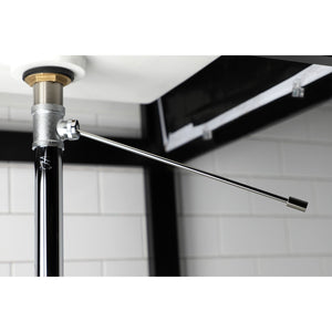 Concord KS8106 Brass Pop-Up Bathroom Sink Drain without Overflow, 22 Gauge, Polished Nickel