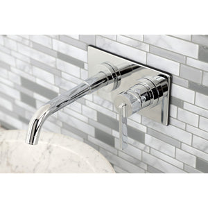 Continental KS8111CTL Single-Handle 2-Hole Wall Mount Bathroom Faucet, Polished Chrome