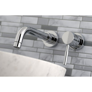 Concord KS8111DL Single-Handle 2-Hole Wall Mount Bathroom Faucet, Polished Chrome