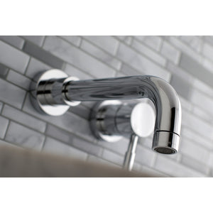 Concord KS8111DL Single-Handle 2-Hole Wall Mount Bathroom Faucet, Polished Chrome