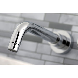Concord KS8111DL Single-Handle 2-Hole Wall Mount Bathroom Faucet, Polished Chrome