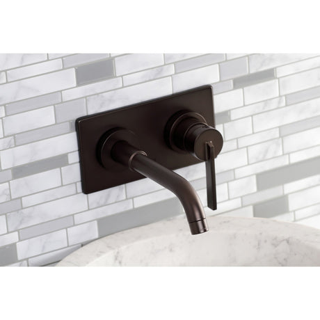 Continental KS8115CTL Single-Handle 2-Hole Wall Mount Bathroom Faucet, Oil Rubbed Bronze