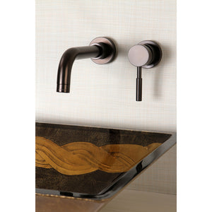 Concord KS8115DL Single-Handle 2-Hole Wall Mount Bathroom Faucet, Oil Rubbed Bronze