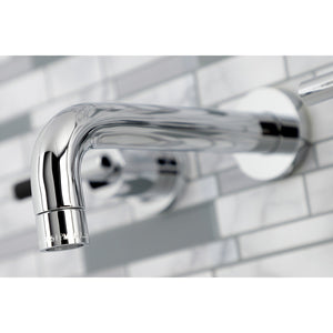Kaiser KS8121CKL Two-Handle Wall Mount Bathroom Faucet, Polished Chrome