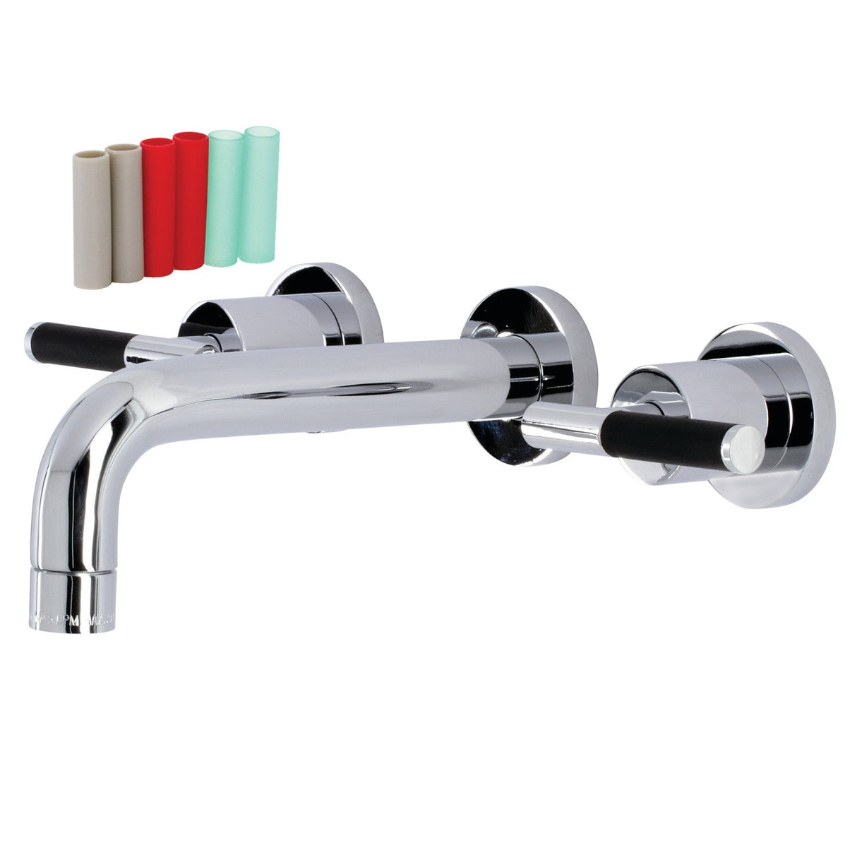 Kaiser KS8121CKL Two-Handle Wall Mount Bathroom Faucet, Polished Chrome