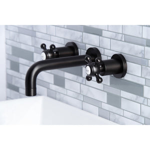 Metropolitan KS8125BX Two-Handle 3-Hole Wall Mount Bathroom Faucet, Oil Rubbed Bronze