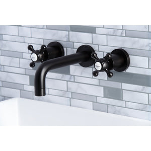 Metropolitan KS8125BX Two-Handle 3-Hole Wall Mount Bathroom Faucet, Oil Rubbed Bronze