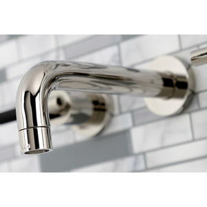 Kaiser KS8126CKL Two-Handle Wall Mount Bathroom Faucet, Polished Nickel