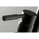 Concord KS8130DL Single-Handle 1-Hole Freestanding Tub Faucet with Hand Shower, Matte Black