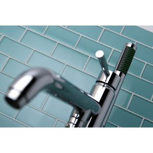 Concord KS8131DL Single-Handle 1-Hole Freestanding Tub Faucet with Hand Shower, Polished Chrome