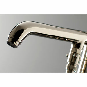 Concord KS8136DL Single-Handle 1-Hole Freestanding Tub Faucet with Hand Shower, Polished Nickel