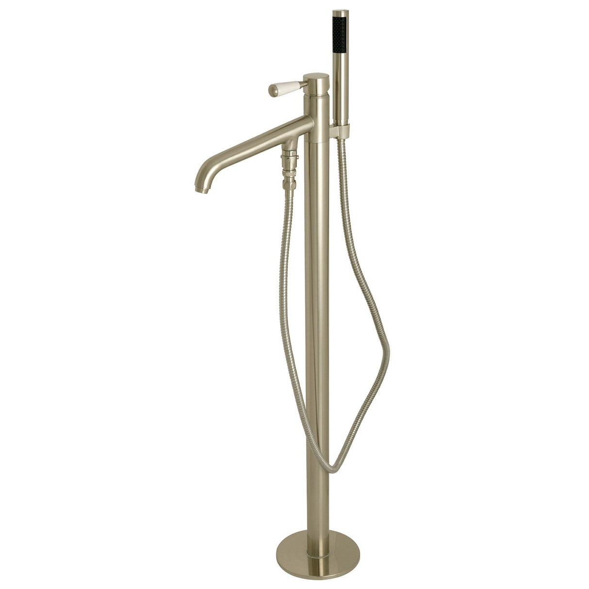 Paris KS8138DPL Single-Handle 1-Hole Freestanding Tub Faucet, Brushed Nickel