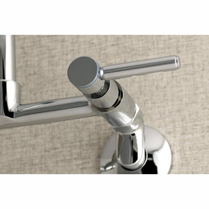 Concord KS814C Two-Handle 2-Hole Wall Mount Kitchen Faucet, Polished Chrome