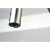 Concord KS8158DL Single-Handle 1-Hole Freestanding Tub Faucet with Hand Shower, Brushed Nickel