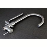 Concord KS8158DL Single-Handle 1-Hole Freestanding Tub Faucet with Hand Shower, Brushed Nickel