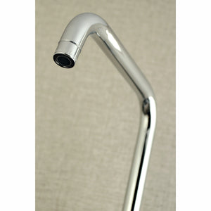 Concord KS8161DL Two-Handle 2-Hole Wall Mount Kitchen Faucet, Polished Chrome