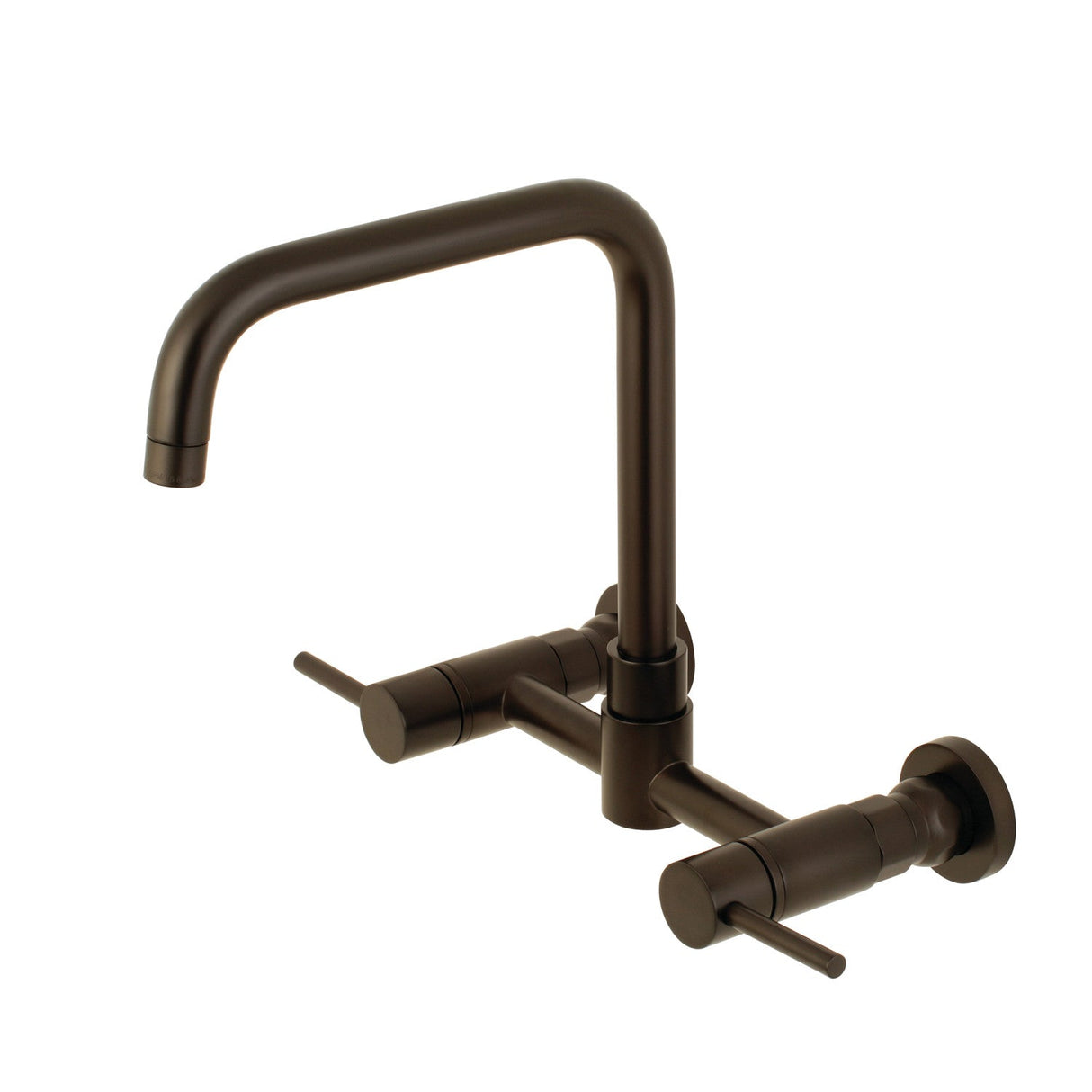 Concord KS8165DL Two-Handle 2-Hole Wall Mount Kitchen Faucet, Oil Rubbed Bronze