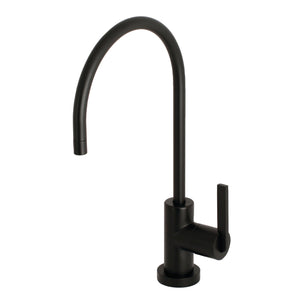 Continental KS8190CTL Single-Handle 1-Hole Deck Mount Water Filtration Faucet, Matte Black