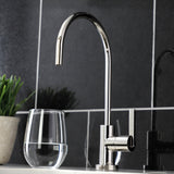 Continental KS8196CTL Single-Handle 1-Hole Deck Mount Water Filtration Faucet, Polished Nickel