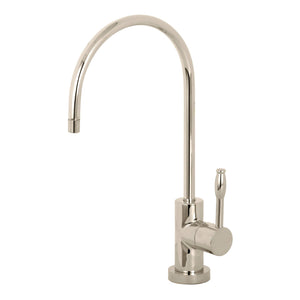 Nustudio KS8196NKL Single-Handle 1-Hole Deck Mount Water Filtration Faucet, Polished Nickel