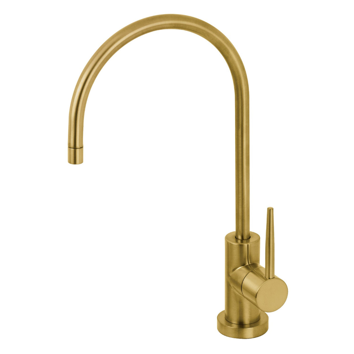 New York KS8197NYL Single-Handle 1-Hole Deck Mount Water Filtration Faucet, Brushed Brass