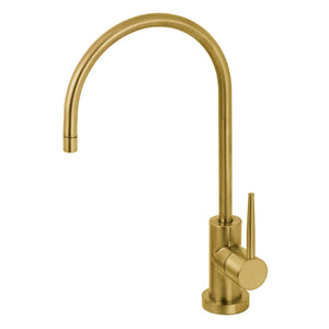 New York KS8197NYL Single-Handle 1-Hole Deck Mount Water Filtration Faucet, Brushed Brass