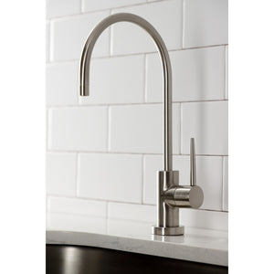 New York KS8198NYL Single-Handle 1-Hole Deck Mount Water Filtration Faucet, Brushed Nickel