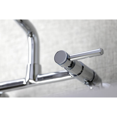Concord KS823C Two-Handle 2-Hole Wall Mount Kitchen Faucet, Polished Chrome