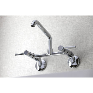 Concord KS823C Two-Handle 2-Hole Wall Mount Kitchen Faucet, Polished Chrome