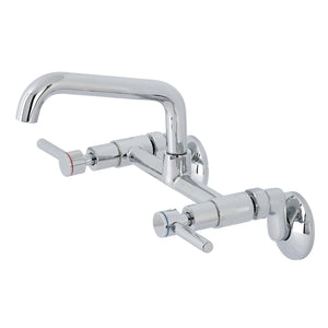 Concord KS823C Two-Handle 2-Hole Wall Mount Kitchen Faucet, Polished Chrome