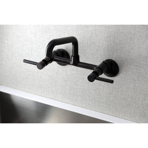 Concord KS823ORB Two-Handle 2-Hole Wall Mount Kitchen Faucet, Oil Rubbed Bronze