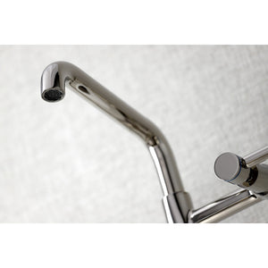 Concord KS823PN Two-Handle 2-Hole Wall Mount Kitchen Faucet, Polished Nickel